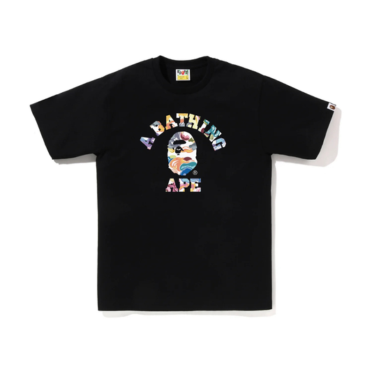 Bape Art Camo College Tee (Black)