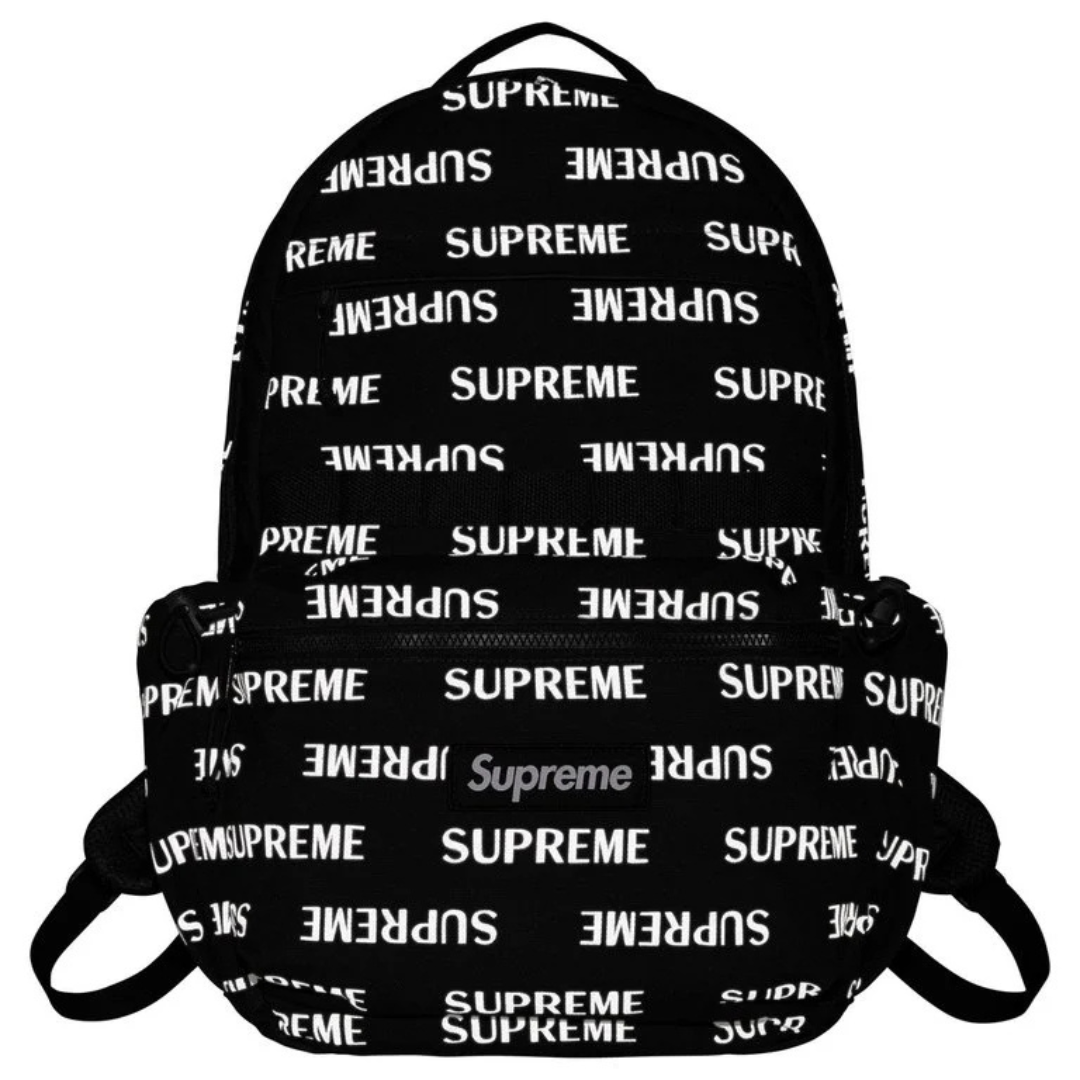 Supreme Logo Backpack (FW26)(Black)