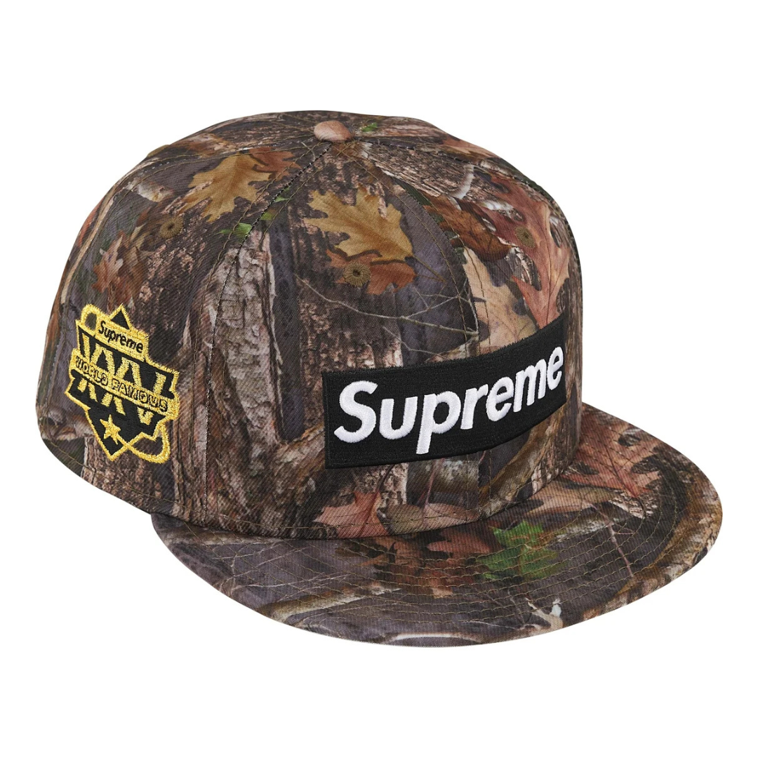 Supreme Championship Box Logo New Era Fitted (Camo)