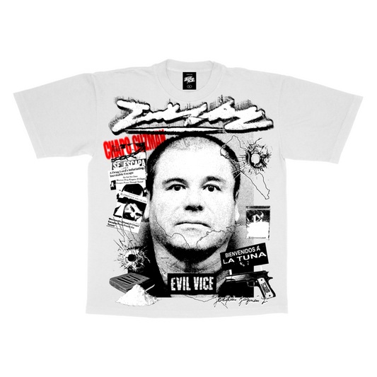 Evil Vice Chapo Tee (White)