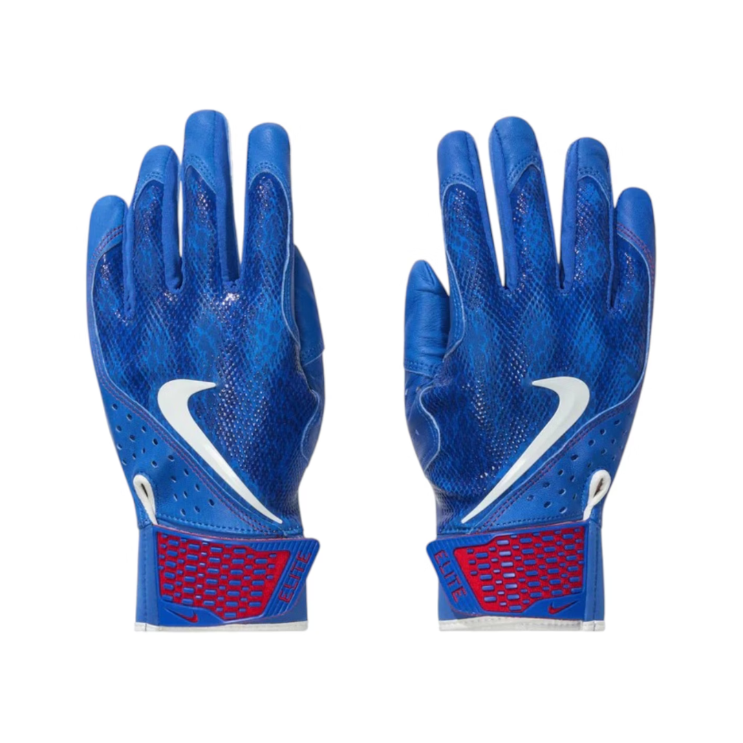 Nike Alpha Elite Kobe Batting Gloves (Blue)