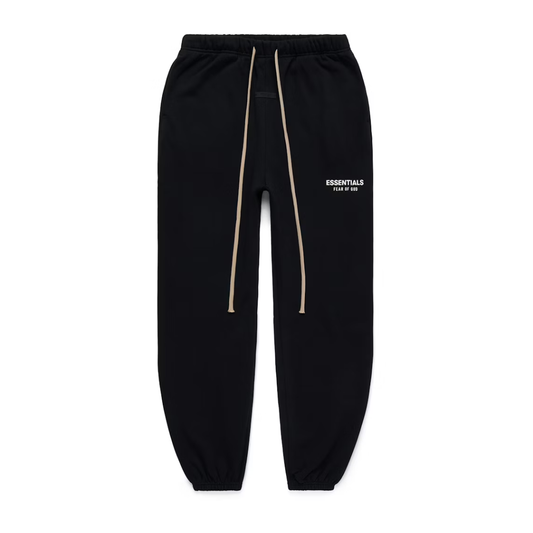 Fear of God Essentials Fleece Sweatpants (FW24)(Black)