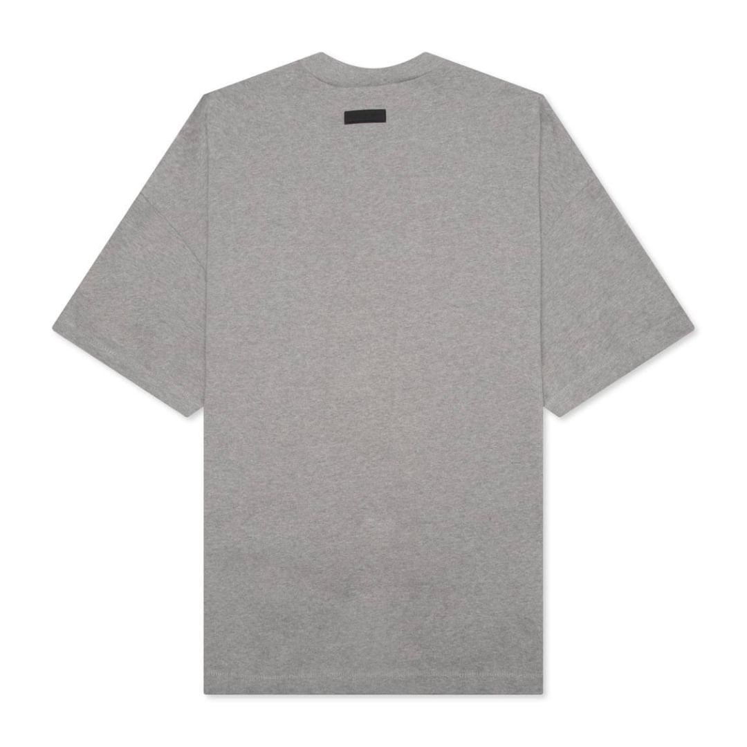 Fear of God Essentials Heavy Jersey S/S Tee Dark (Heather Oatmeal)