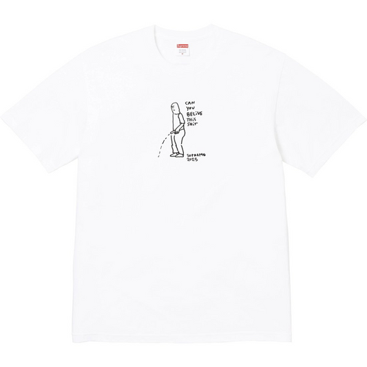Supreme Piss Tee (White)