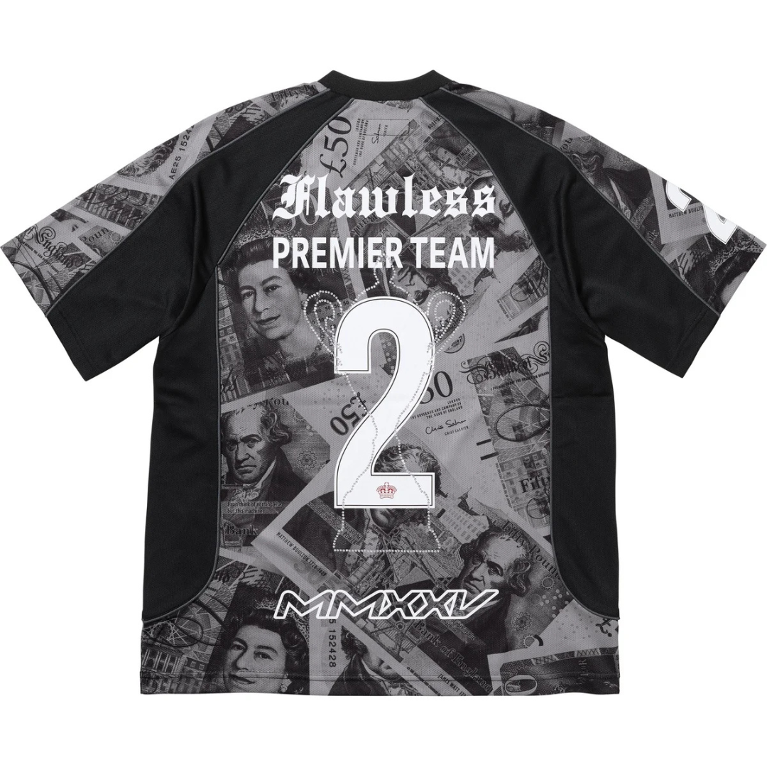 Supreme Pounds Soccer Jersey (Black)