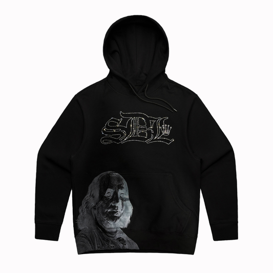 SDL Rhinestone Hoodie (Black)
