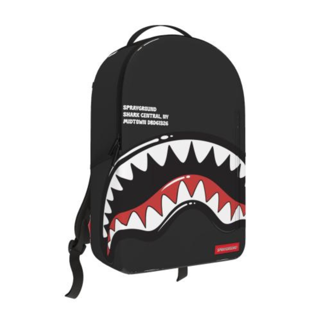 Sprayground Shark Central Bubbly Black Backpack