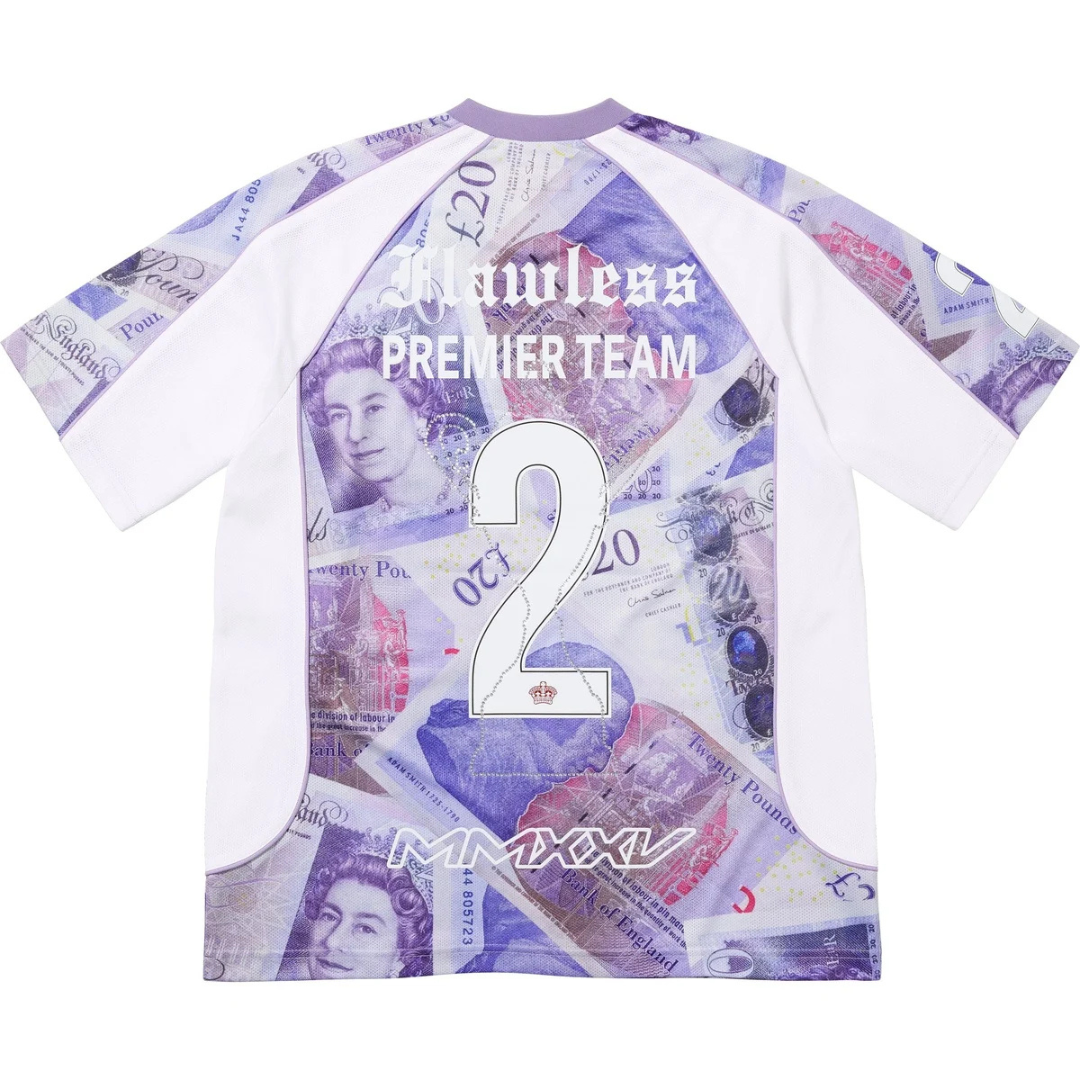 Supreme Pounds Soccer Jersey (White)