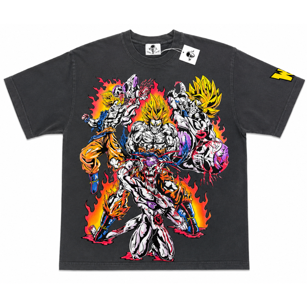 Warren Lotas Epic Battle Tee (Faded Black)