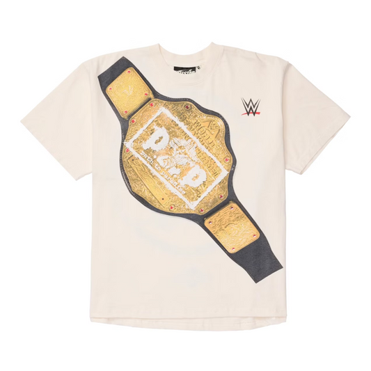 Hellstar Wrestlemania P2P Heavyweight Championship Tee (Cream White)