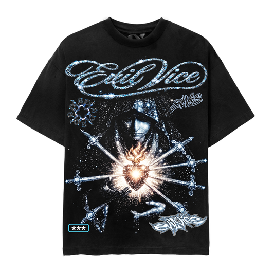 Evil Vice Sacred Stars Tee (Black)