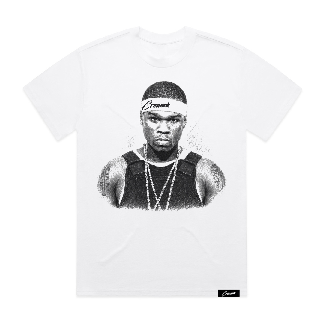 Cream 50 Tee (White)