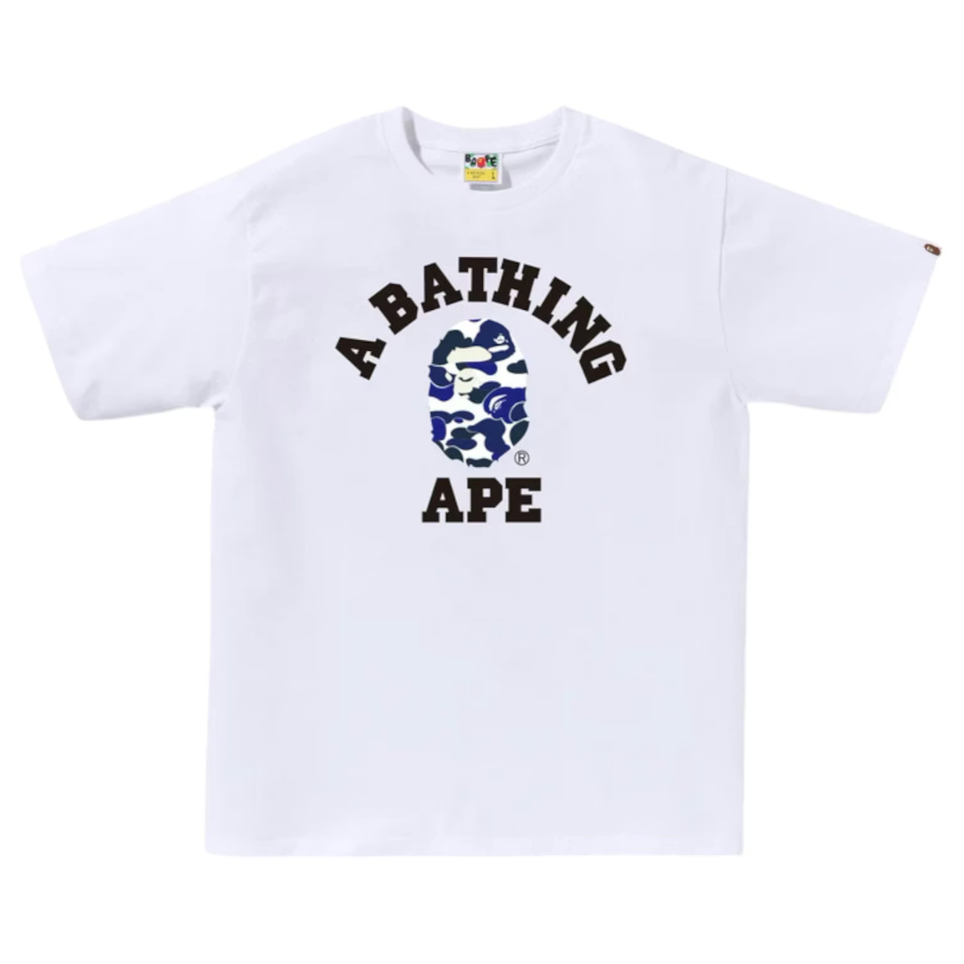 Bape Online Exclusive College Bapec Tee (White)