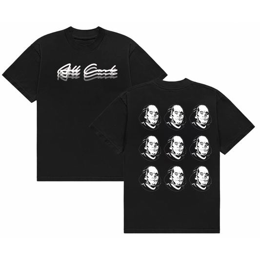 All Cash Blurred Tee (Black)