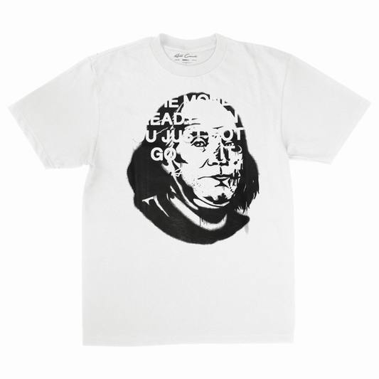 All Cash Money Printed Benji Tee (White)