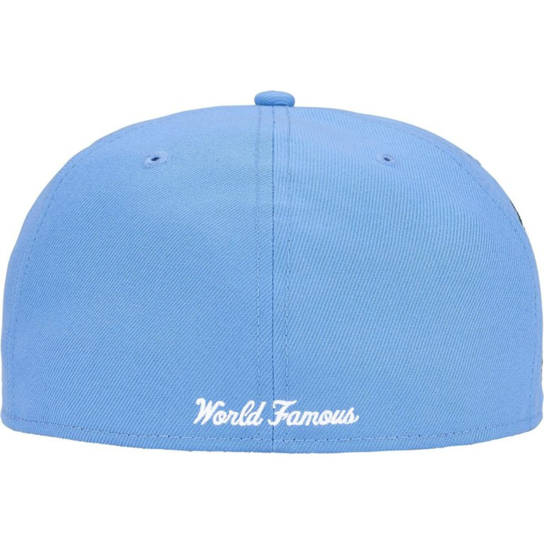 Supreme x New Era Shop Box Logo 59Fifty Fitted Hat (Light Blue)
