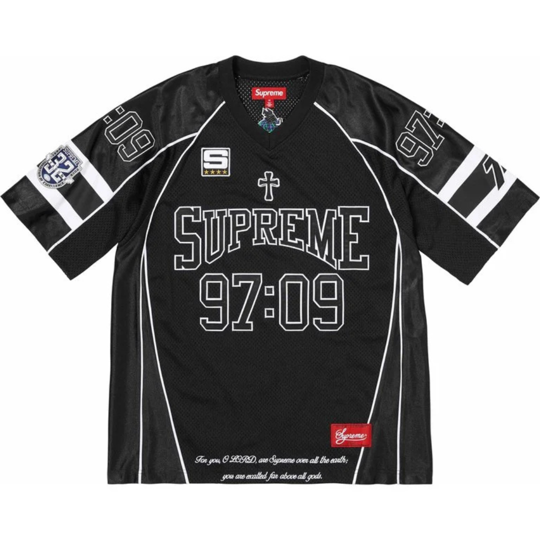 Supreme Disciples Football Jersey (Black)