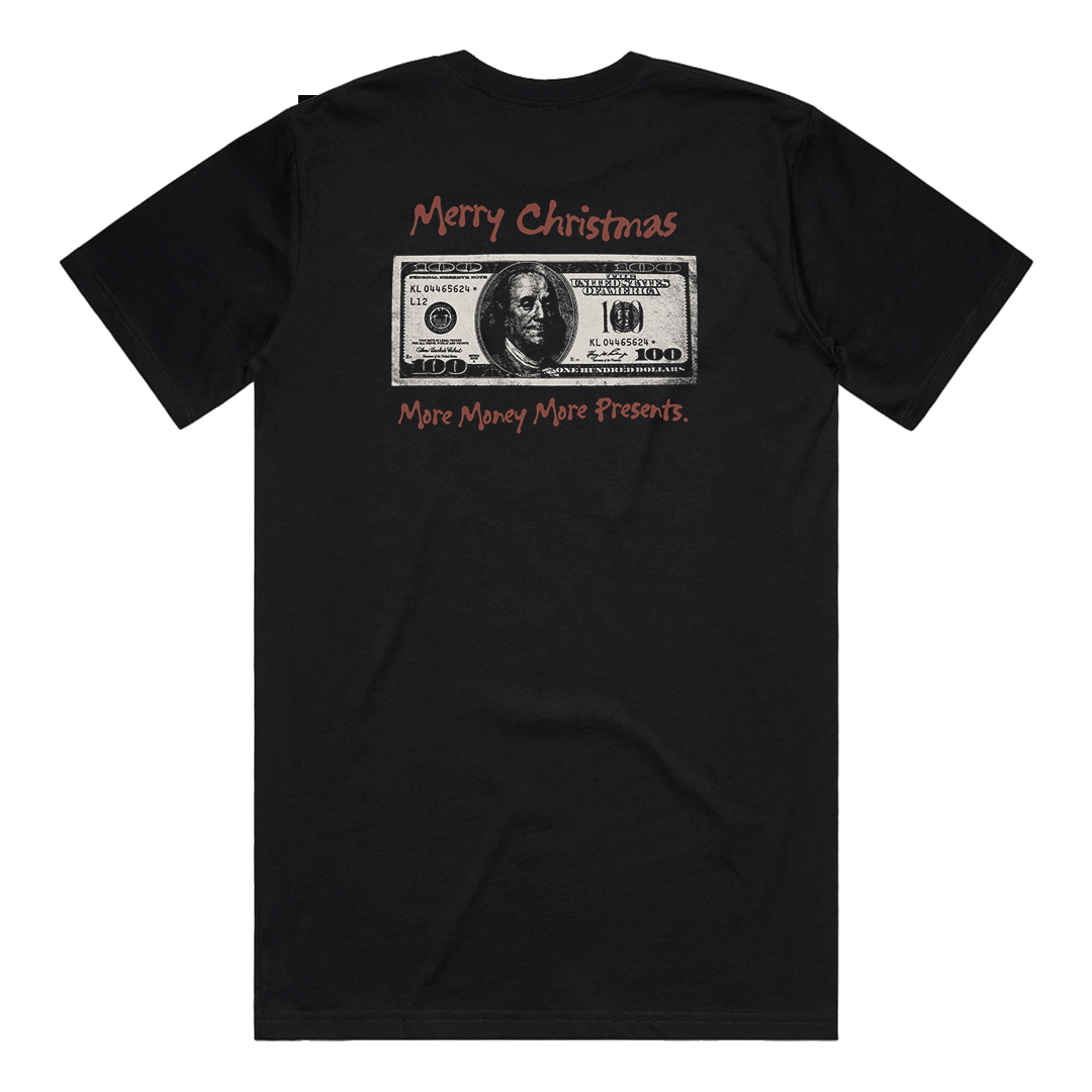 Cream Christmas Tee 2025 (Black)
