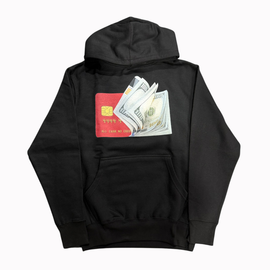 All Cash Credit Card Hoodie (Black)