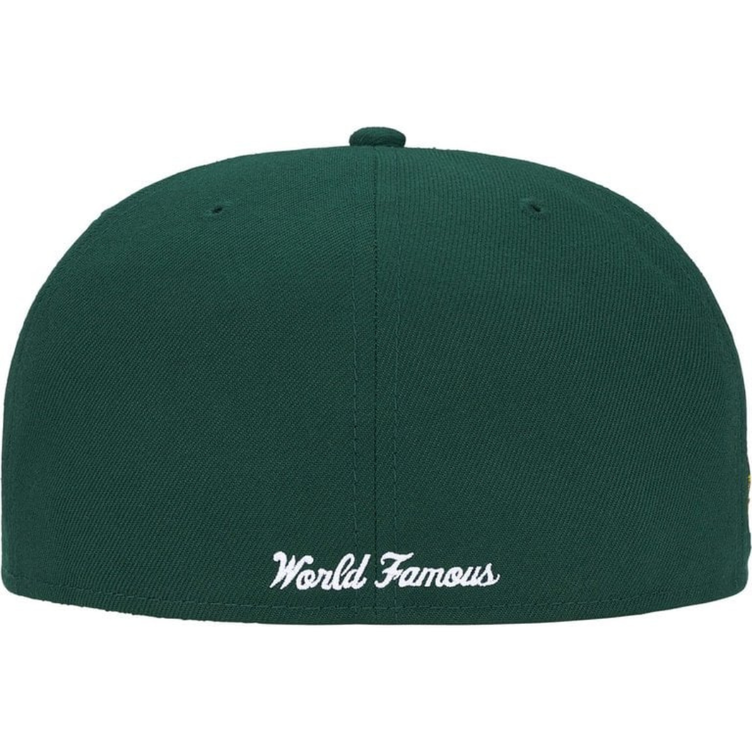Supreme x New Era Shop Box Logo 59Fifty Fitted Hat (Green)