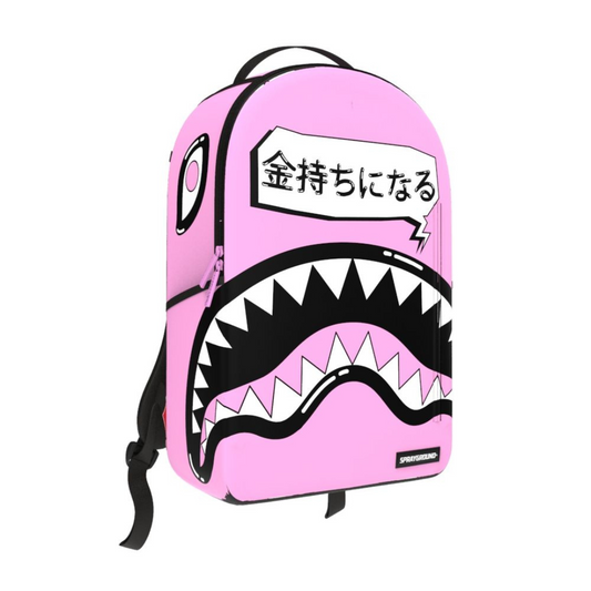 Sprayground Pink Bubble DLXR Backpack