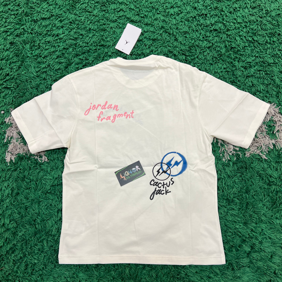 Travis Scott x Jordan x Fragment T-shirt (White)