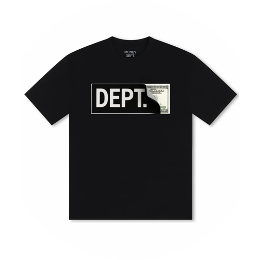 Money Dept Sticker Tee (Black)