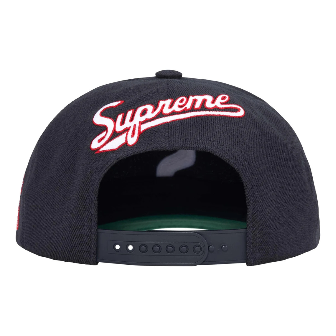 Supreme World Famous S Logo 6-Panel (Navy)