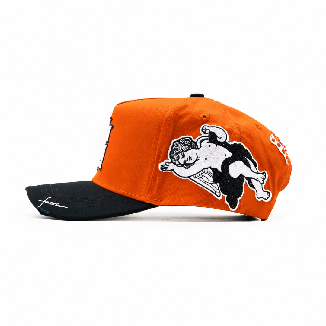Los Supply Bay Angels Snapback (Orange)