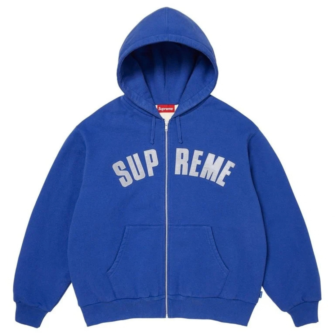 Supreme Arc Thermal Line Zip Up Hoodie (Royal)