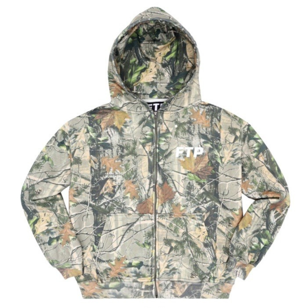 FTP Tree Camo Zip Up Hoodie (Camo)