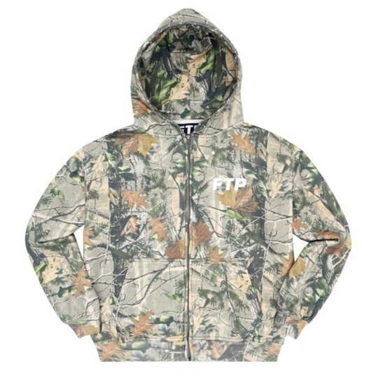 FTP Tree Camo Zip Up Hoodie (Camo)