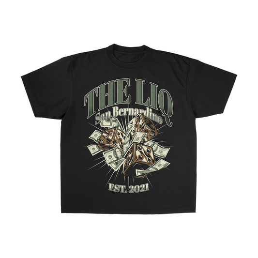 The LIQ SB Dice Tee (Black)