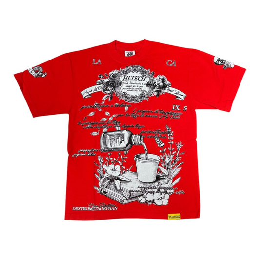 Asaali x Cough Syrup Hi Tech Tee (Red)