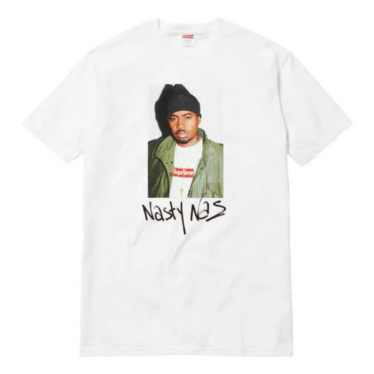 Supreme Nas Tee (White)(FW17)
