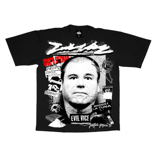 Evil Vice Chapo Tee (Black)