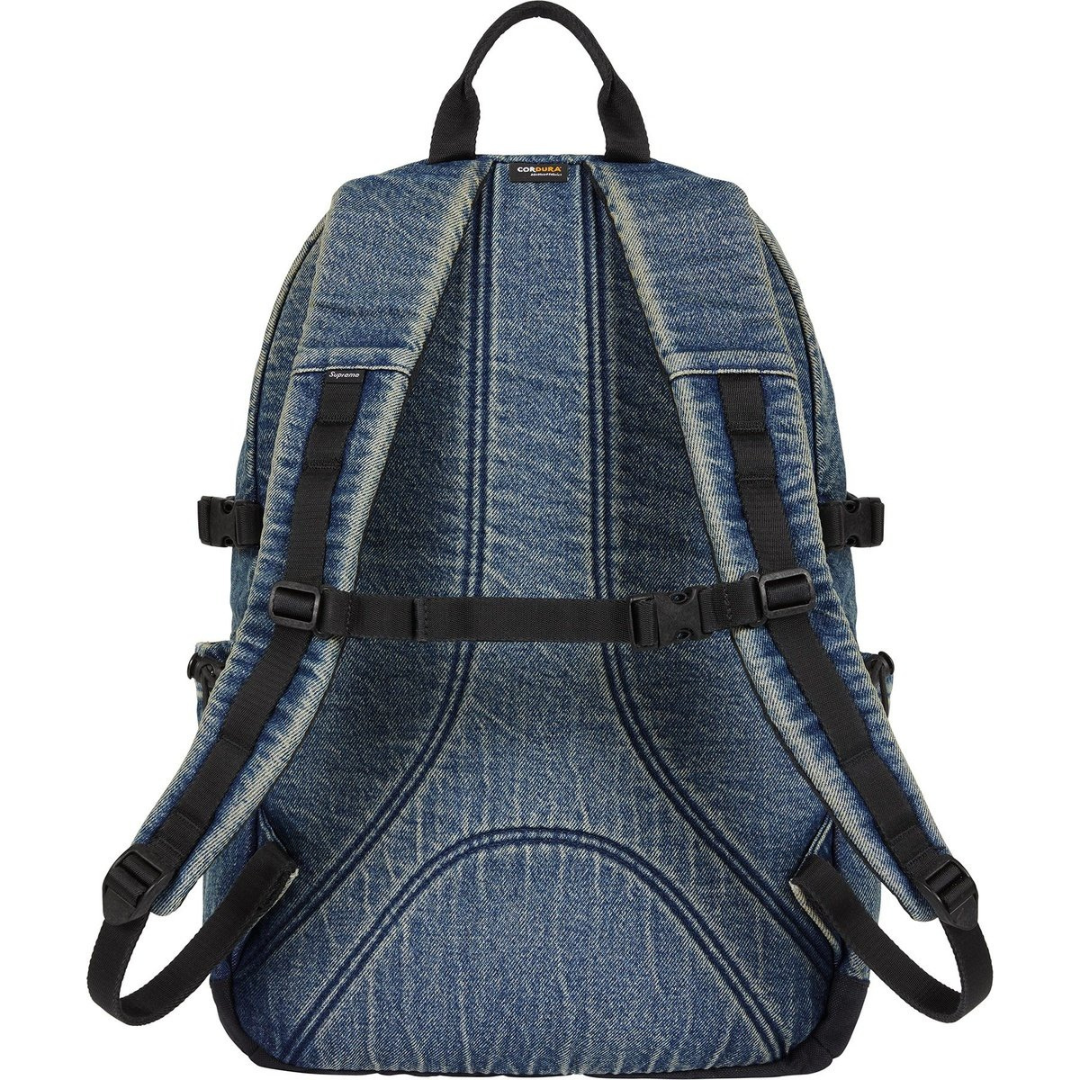 Supreme Denim Backpack (Washed Indigo)