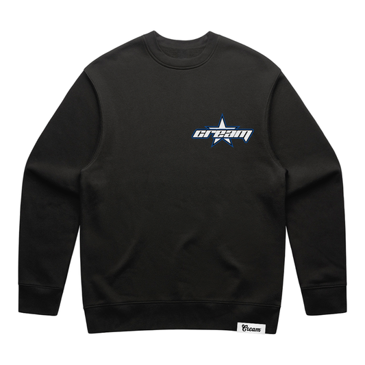 Cream All Star Crewneck (Black)