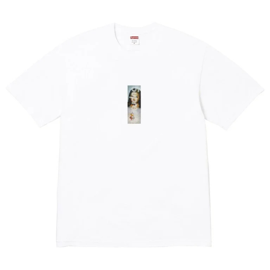 Supreme Prayer Card Box Logo Tee (White)