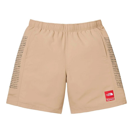 Supreme The North Face Nylon Short (SS24)(Khaki)