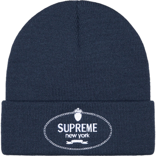 Supreme Crest Beanie (Navy)