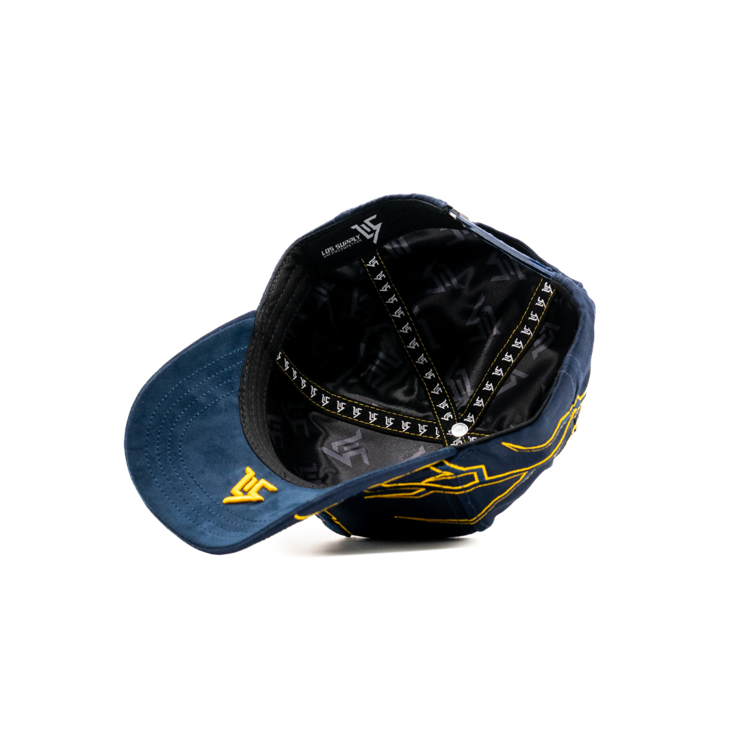 Los Supply Bolt Snapback (Navy)