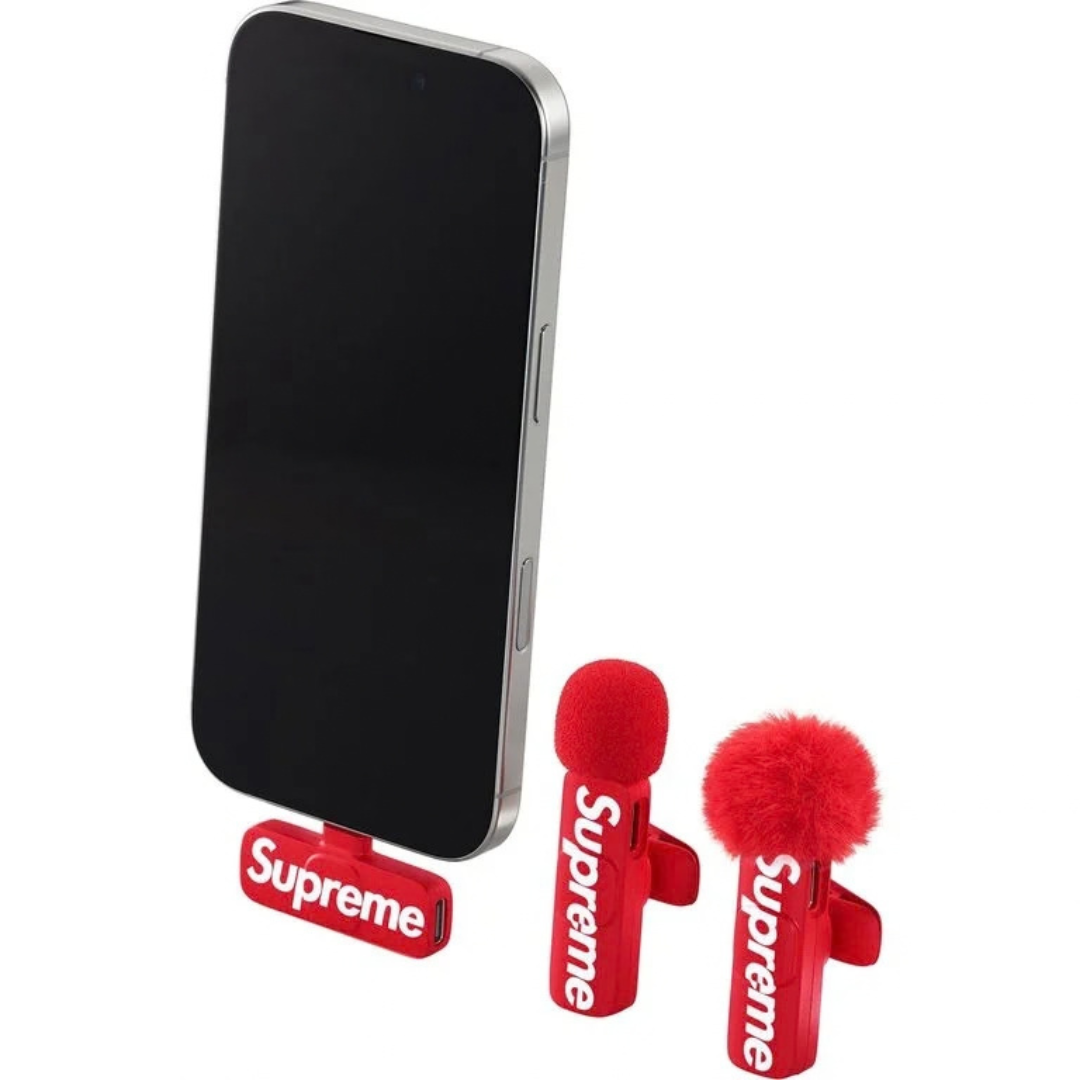 Supreme Mini Mics (Set of 2) (Red)