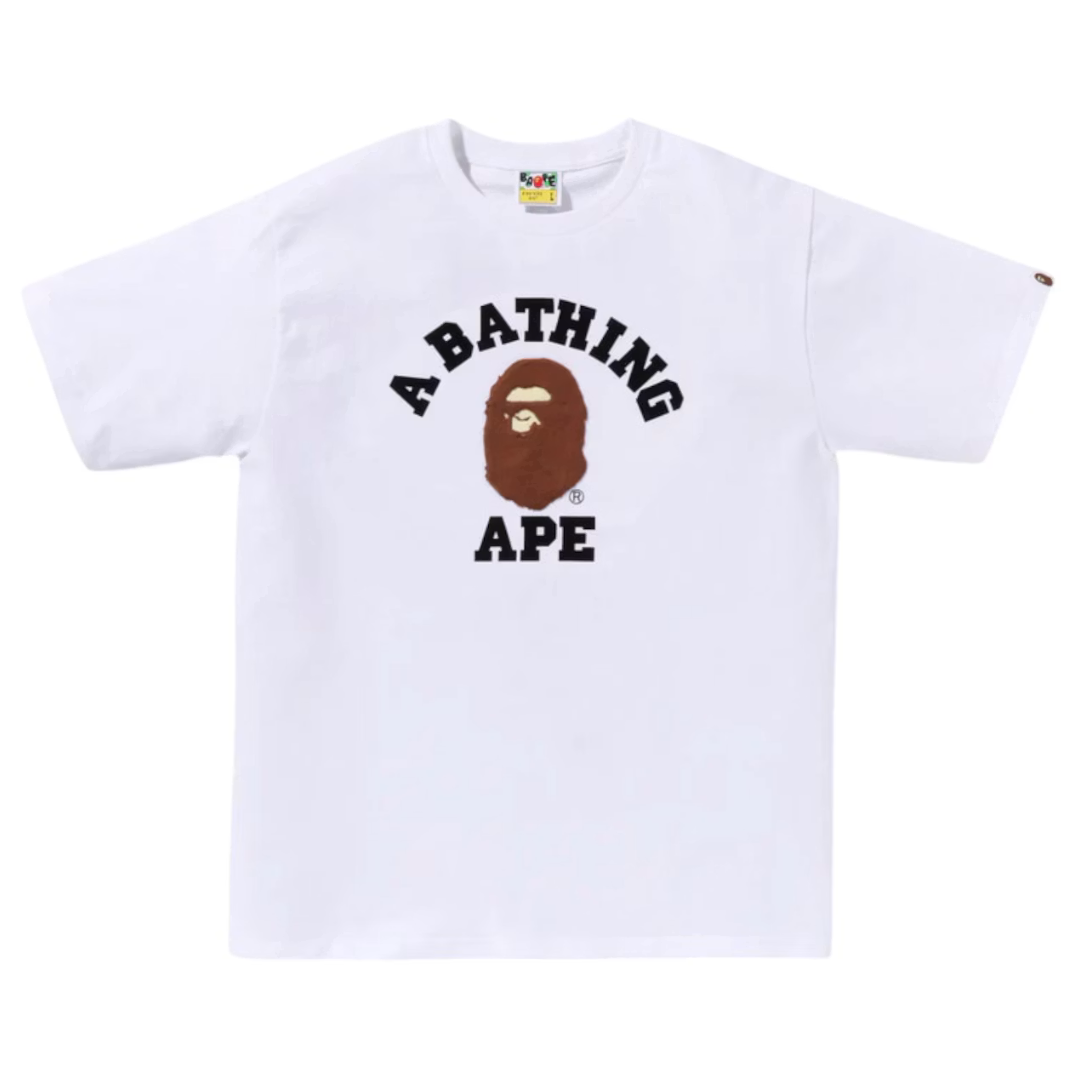 Bape Boa Bapece College Tee (White)