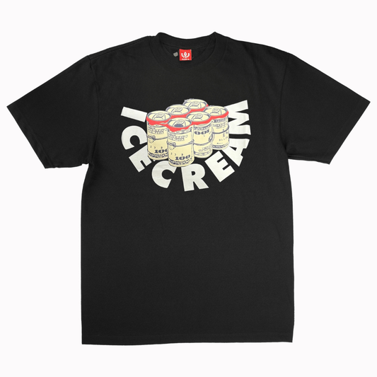 Ice Cream Six Pack Tee (Black)