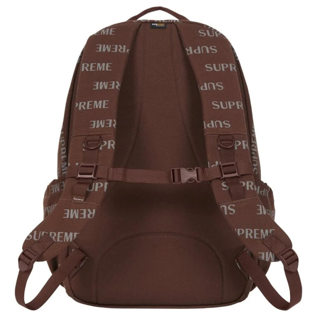 Supreme Logo Backpack (FW26)(Brown)
