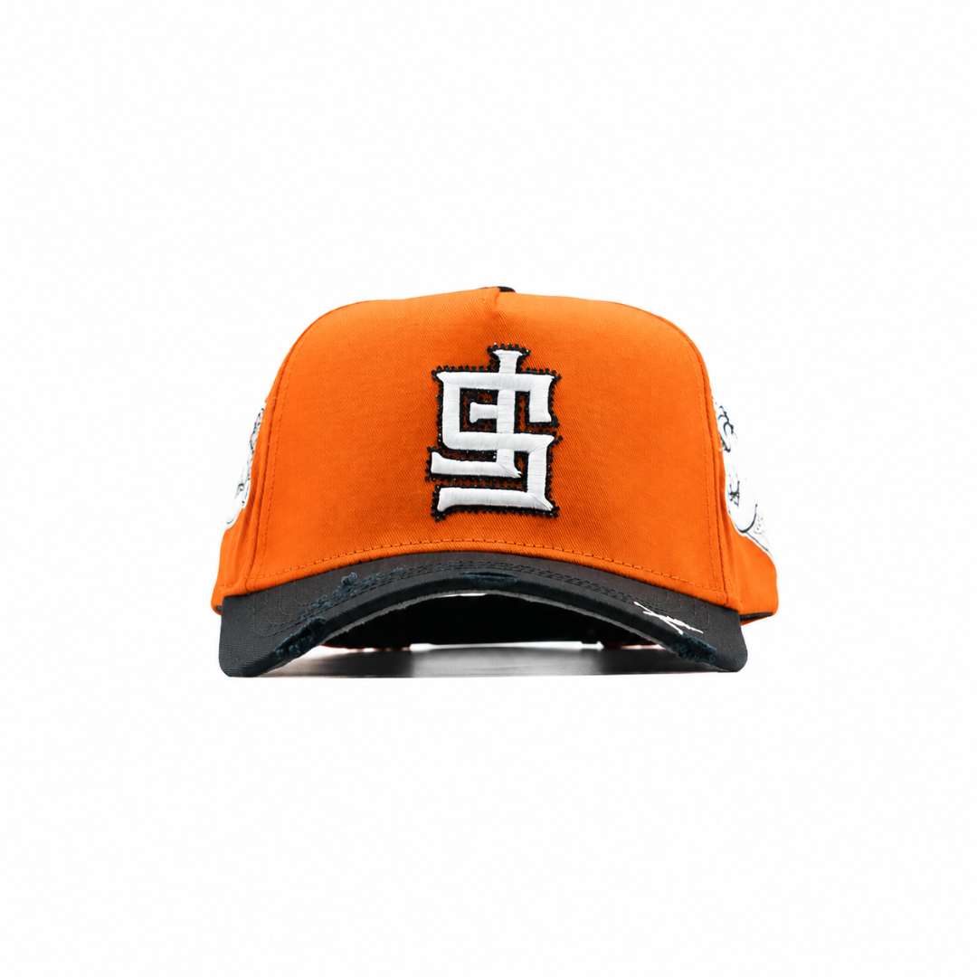 Los Supply Bay Angels Snapback (Orange)