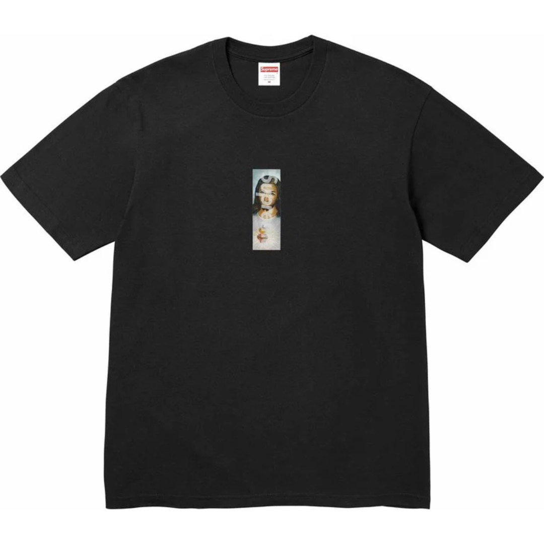 Supreme Prayer Card Box Logo Tee (Black)