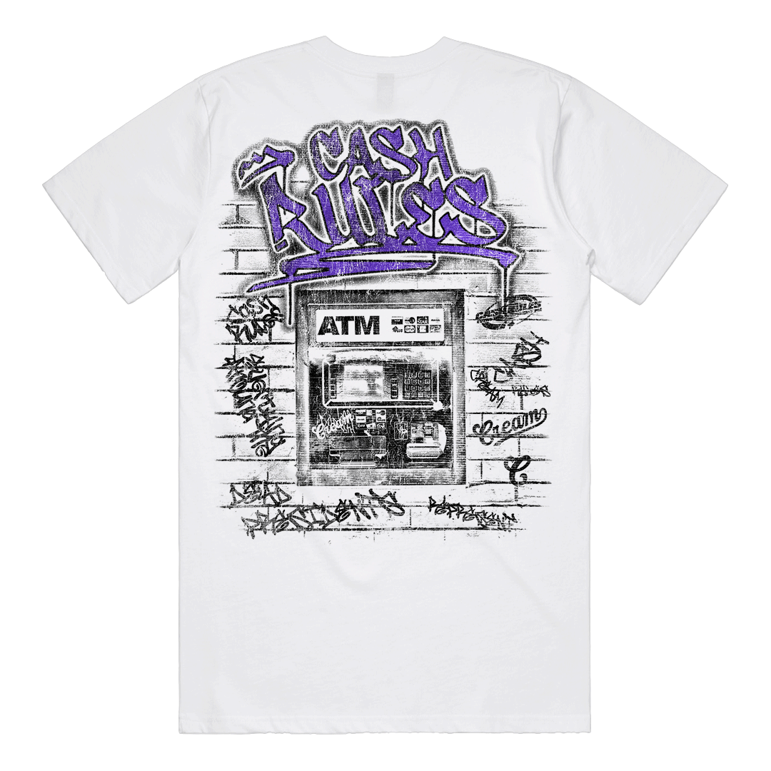 Cream ATM Tee (White)