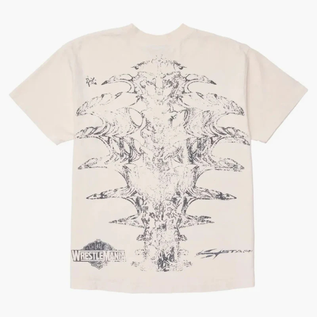 Hellstar Wrestlemania Rey Mysterio Tee (Cream White)